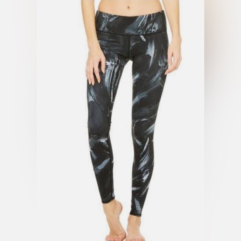 Alo Yoga High Waisted Airbrush Athletic Workout Gym Leggings Size XS